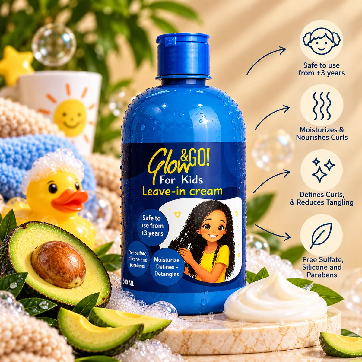 Avocado Kids Leave-In