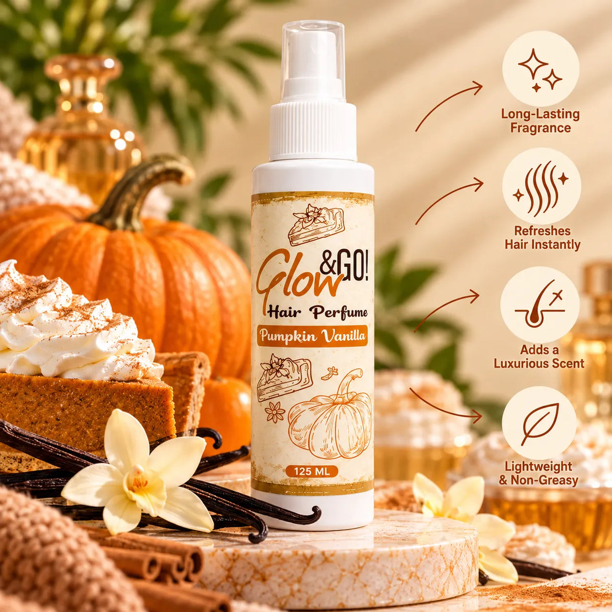 Pumpkin Vanilla Hair Perfume
