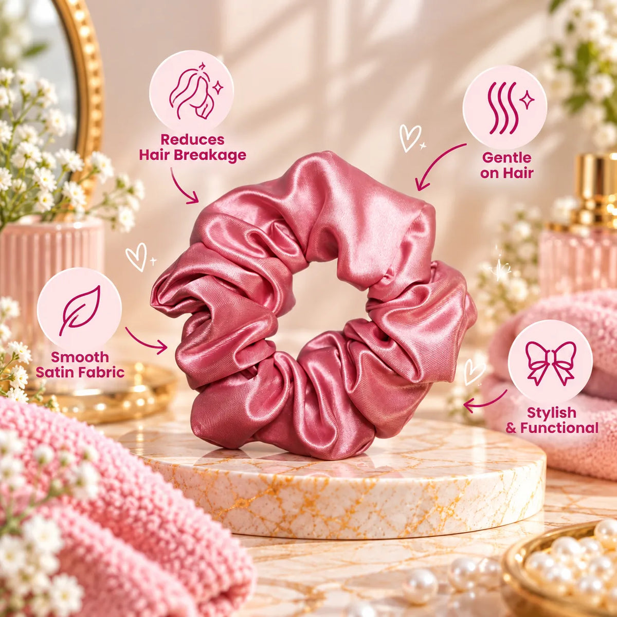 Satin Scrunchie