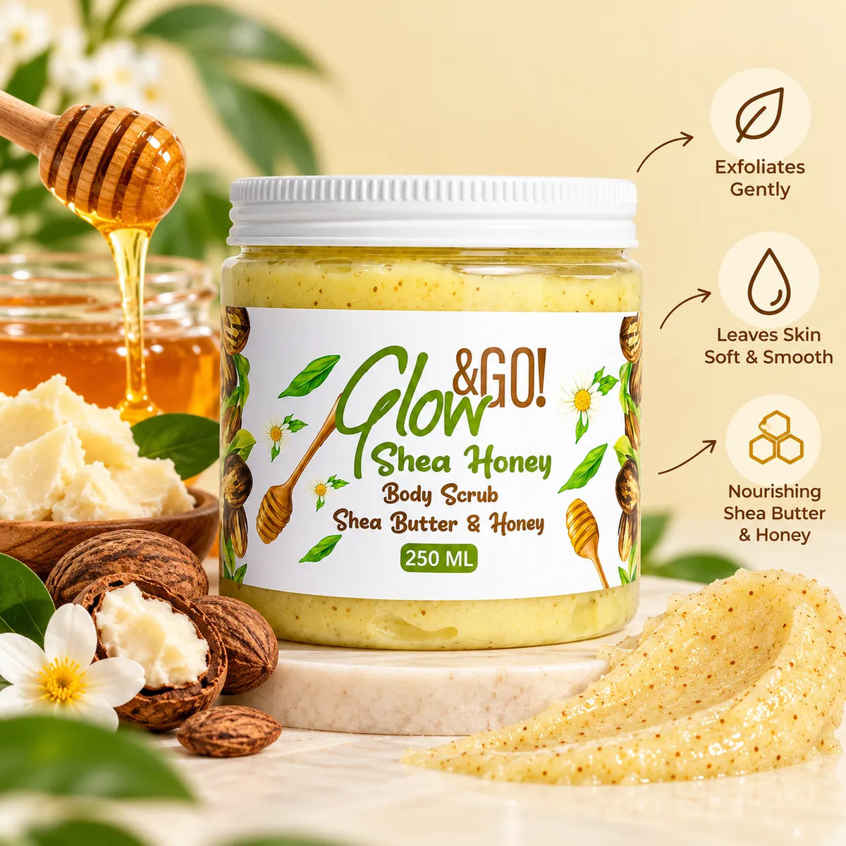 Shea Honey Body Scrub